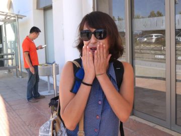 Juana Rivas llega a Italia para pasar unas vacaciones con sus hijos Juana Rivas llega a Italia para pasar unas vacaciones con sus hijos