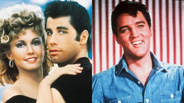 John Travolta, Olivia Newton John y Elvis Presley