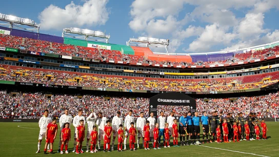 El Real Madrid jugó este verano en el FedExField de Washington DC El Real Madrid jugó este verano en el FedExField de Washington DC