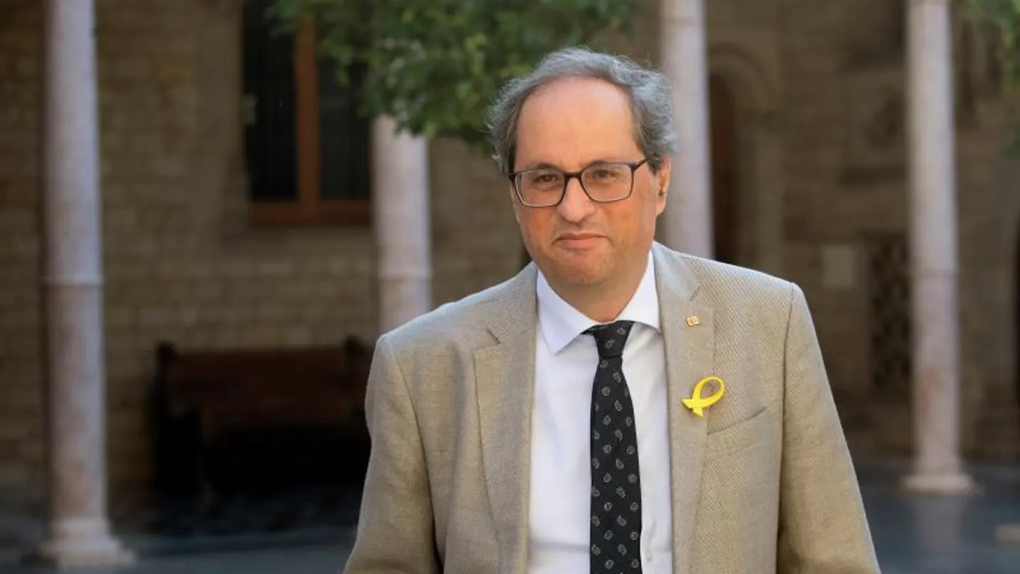 El president de la Generalitat, Quim Torra El president de la Generalitat, Quim Torra
