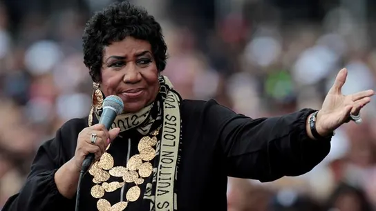 Foto de archivo de la cantante estadounidense Aretha Franklin Foto de archivo de la cantante estadounidense Aretha Franklin