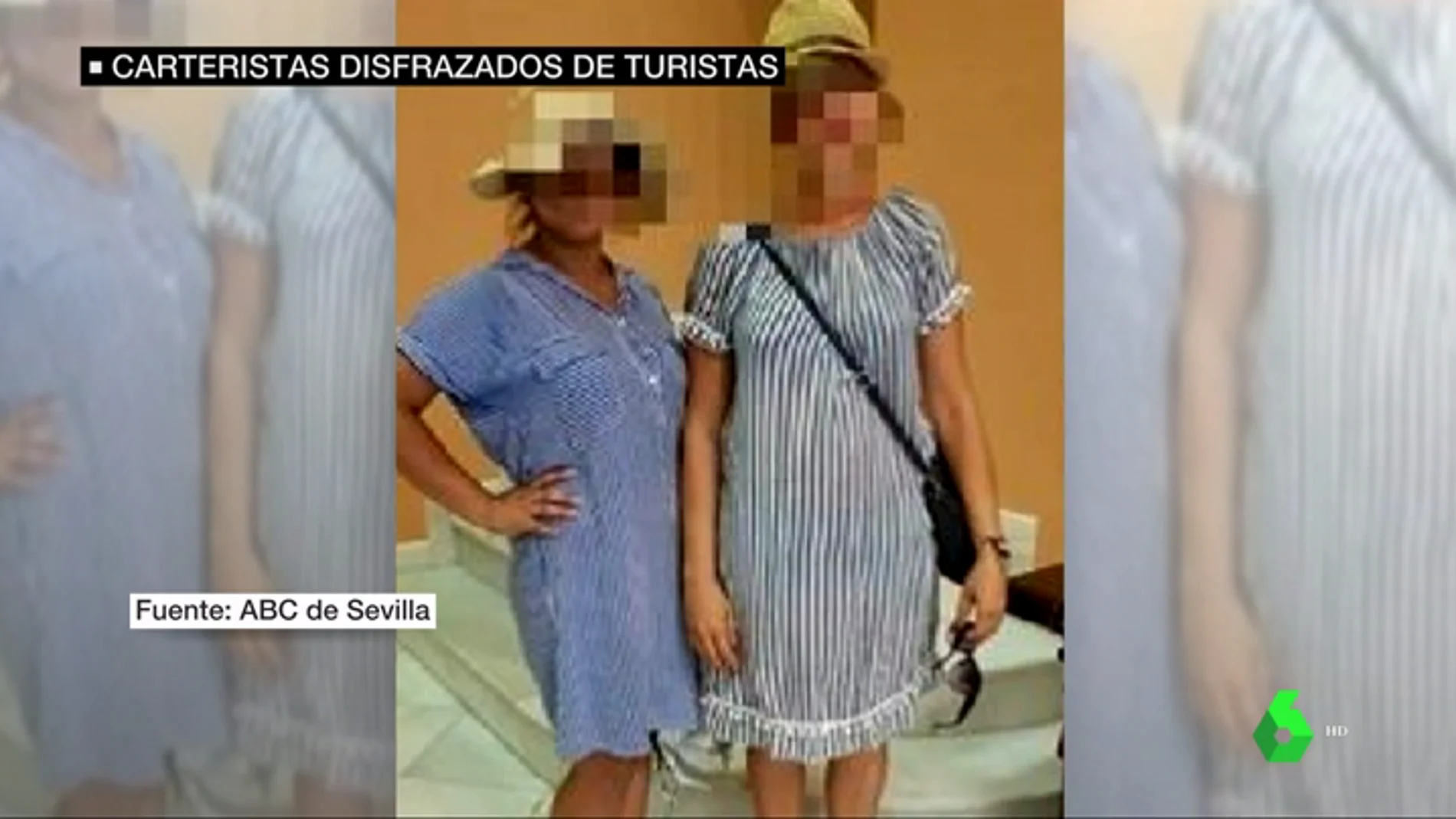 Dos carteristas identificadas en Sevilla