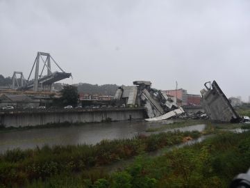 Puente derrumbado de Génova Puente derrumbado de Génova