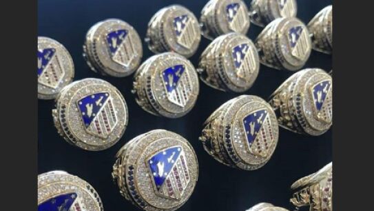 Griezmann regala estos anillos a sus compa&ntilde;eros al estilo de la NBA