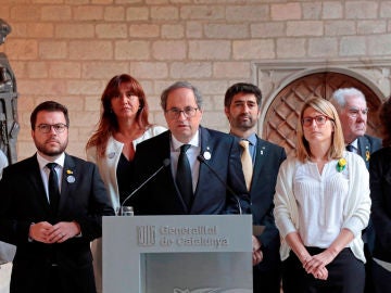 El president de la Generalitat, Quim Torra El president de la Generalitat, Quim Torra