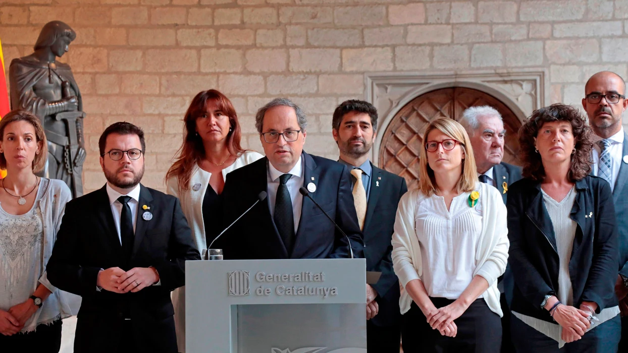 El president de la Generalitat, Quim Torra