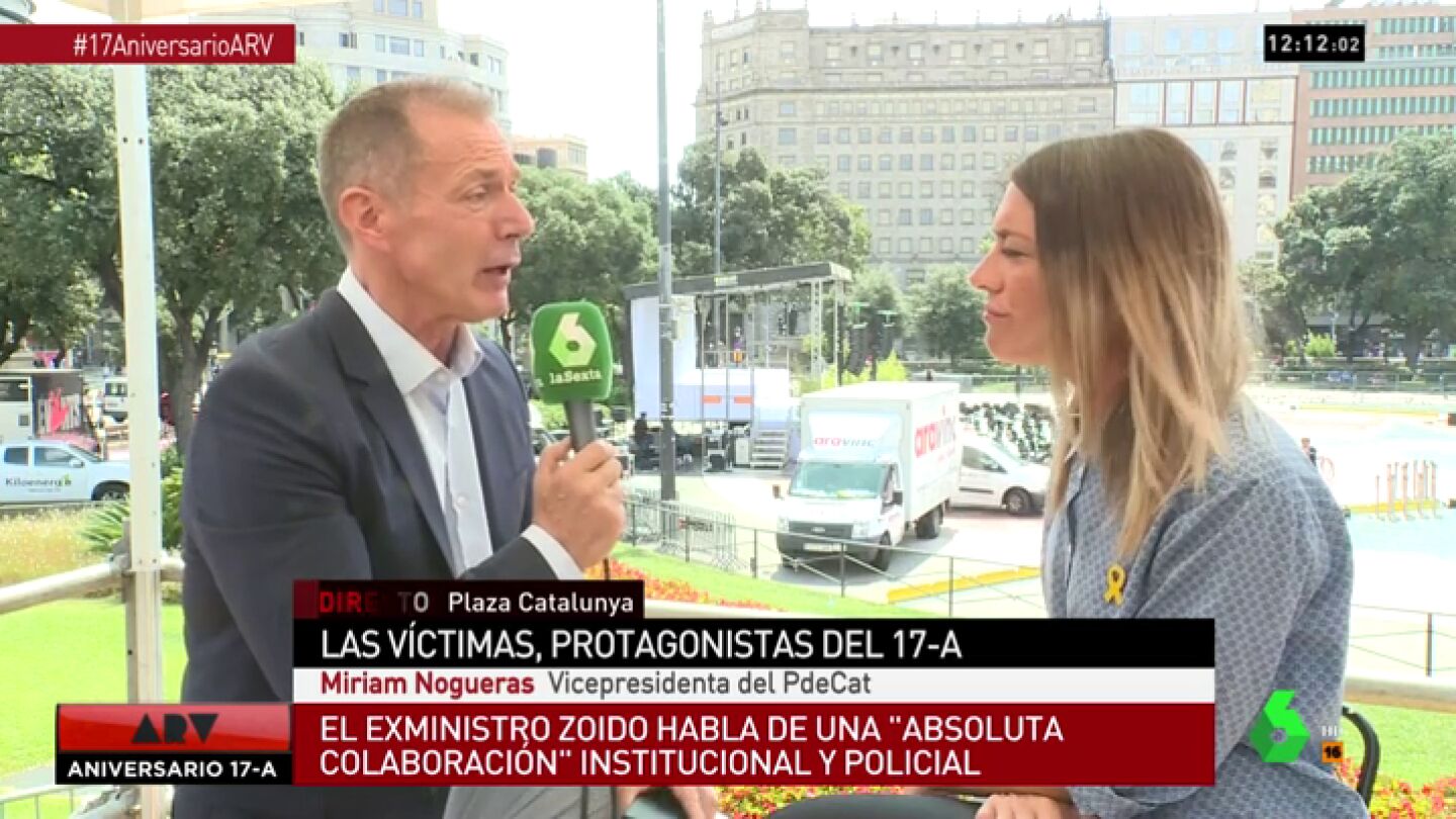Miriam Noguera: "En cualquier pa&iacute;s las personas que desarticulan una c&eacute;lula terrorista son premiadas, en Espa&ntilde;a est&aacute;n en prisi&oacute;n"