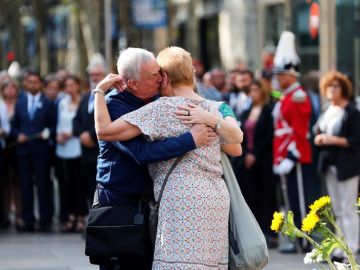 Los familiares de las víctimas mortales del atentado del 17 de agosto Los familiares de las víctimas mortales del atentado del 17 de agosto