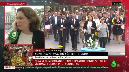 Ada Colau: "Todo el mundo se ha adaptado al protocolo que hemos propuesto: nosotros hemos estado en un segundo plano" Ada Colau: "Todo el mundo se ha adaptado al protocolo que hemos propuesto: nosotros hemos estado en un segundo plano"