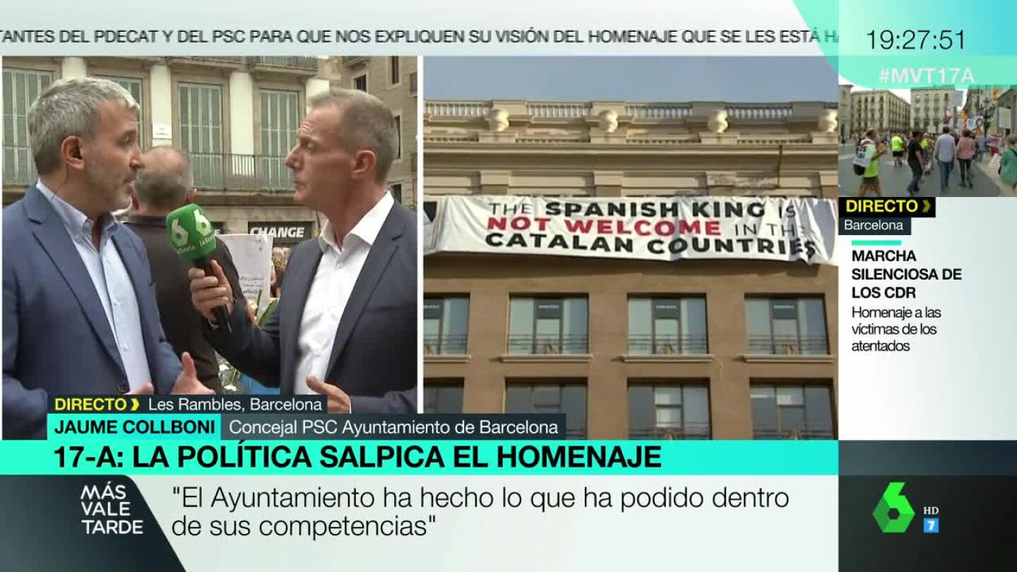Jaume Collboni en M&aacute;s Vale Tarde