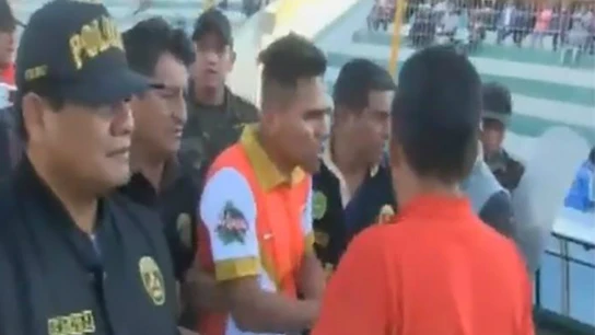 Un jugador peruano, detenido Un jugador peruano, detenido