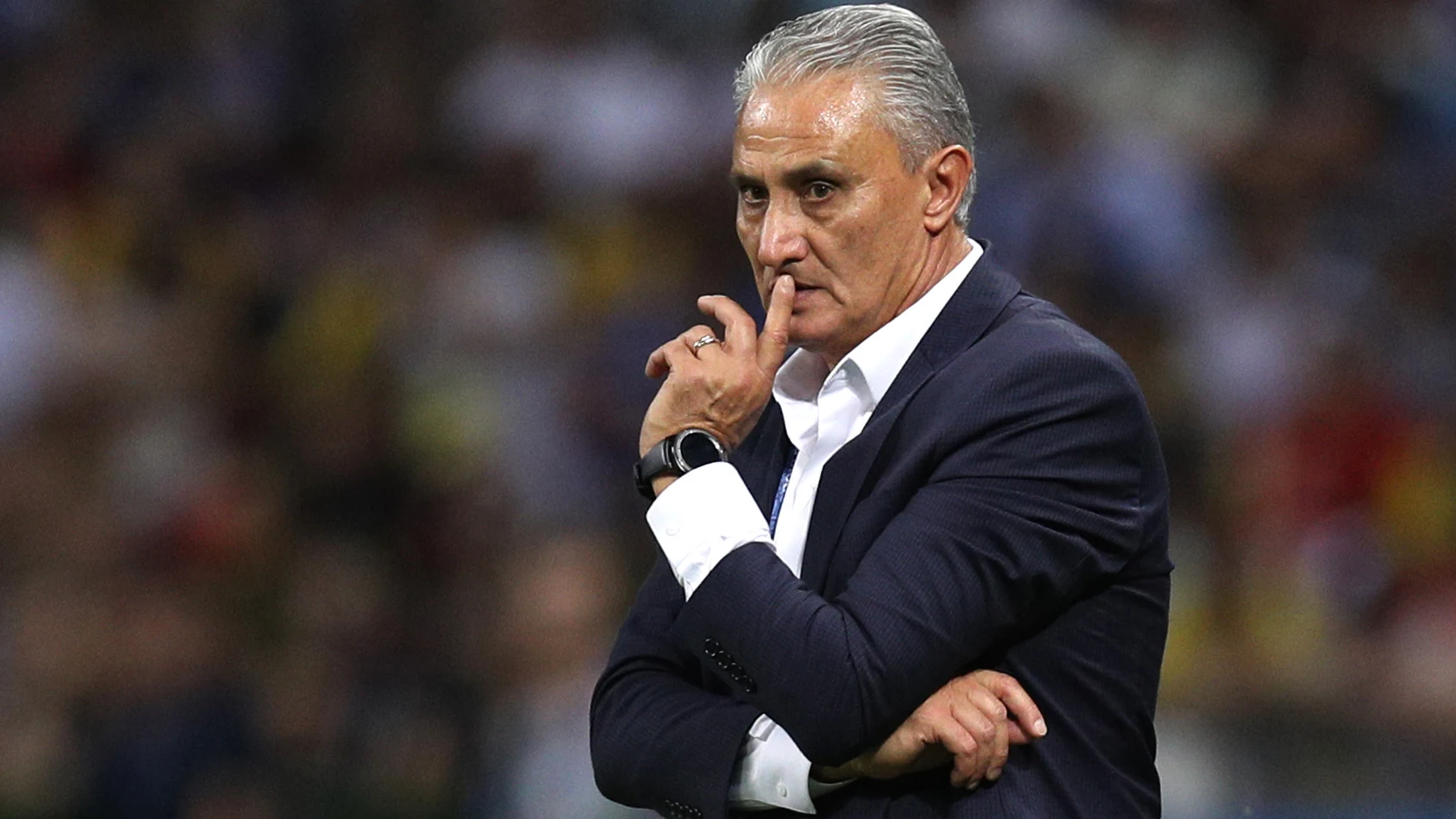 El seleccionador brasileño, Adenor Leonardo Bacchi, Tite.