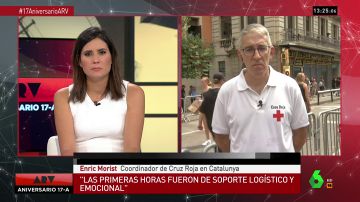 Habla el coordinador de Cruz Roja Catalunya en el aniversario del 17A: "Cada persona tiene una fortaleza, pero es imposible recuperarse"