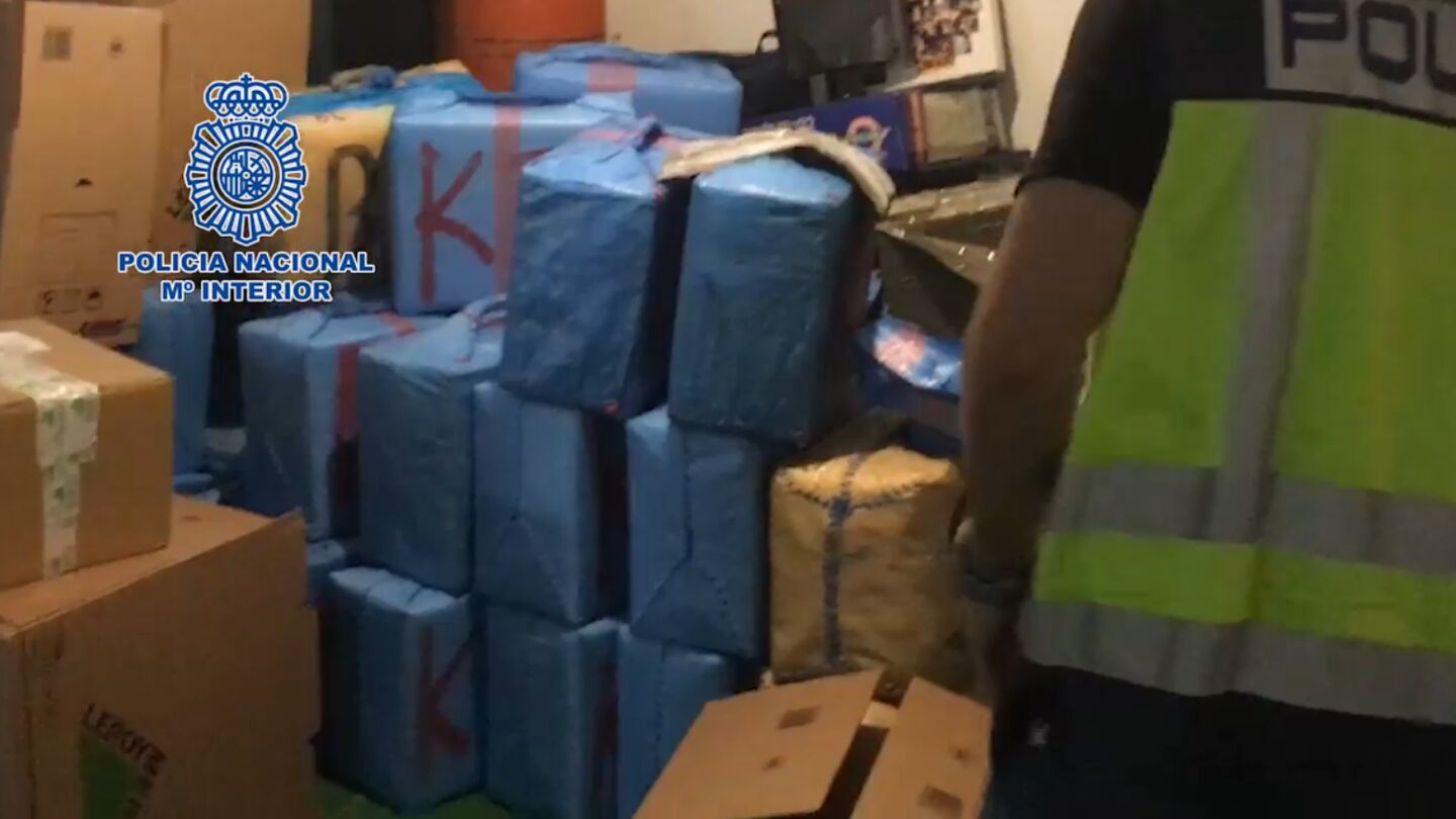 Imagen de la droga que se ha incautado la Polic&iacute;a Nacional