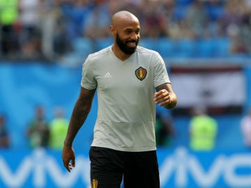 Thierry Henry, con Bélgica Thierry Henry, con Bélgica