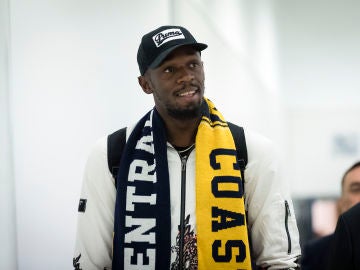 Usain Bolt, jugador del Central Coast Mariners Usain Bolt, jugador del Central Coast Mariners