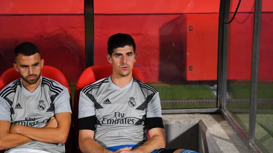 Courtois, en el banquillo contra el Girona Courtois, en el banquillo contra el Girona