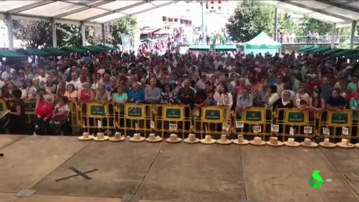 Concurso de queso cabrales en Asturias