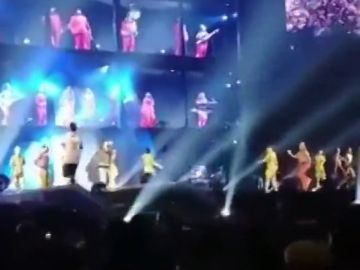 Espontáneo en el concierto de Beyoncé de Atlanta Espontáneo en el concierto de Beyoncé de Atlanta
