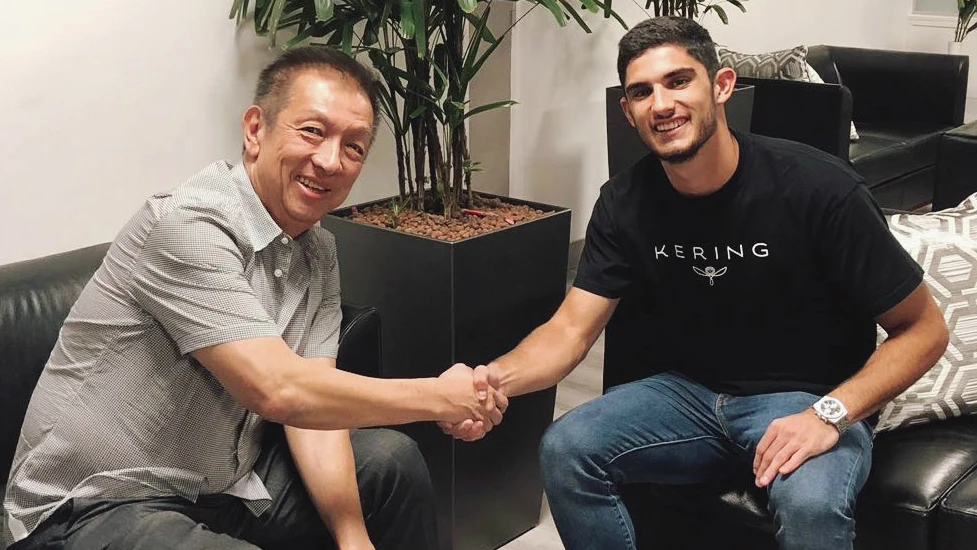 Peter Lim, con Gonçalo Guedes