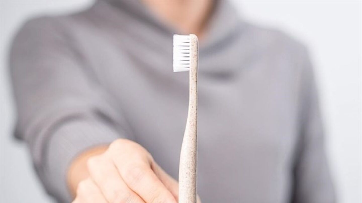 Imagen del cepillo de dientes sostenible de la empresa espa&ntilde;ola 'Todarus'