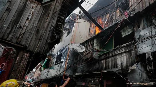Incendio en Manila Incendio en Manila