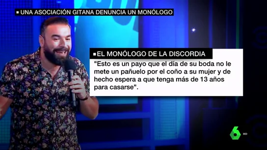 La Sociedad Gitana Española denuncia que los chistes de Rober Bodegas incitan al odio: "Nos tilda de analfabetos y traficantes" La Sociedad Gitana Española denuncia que los chistes de Rober Bodegas incitan al odio: "Nos tilda de analfabetos y traficantes"