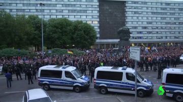 Protestas en la ciudad de Chemnitz