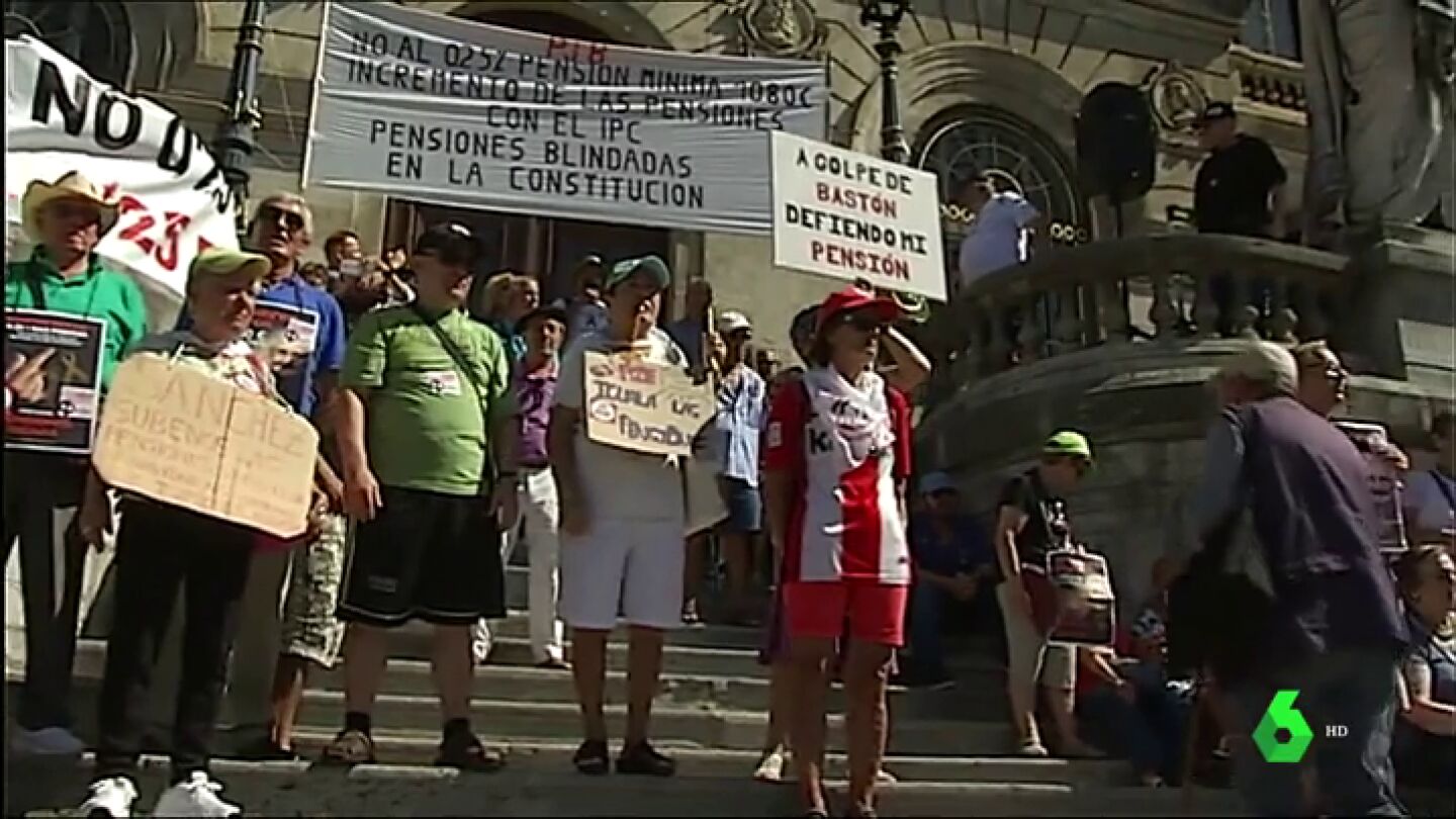 Manifestaci&oacute;n de pensionistas