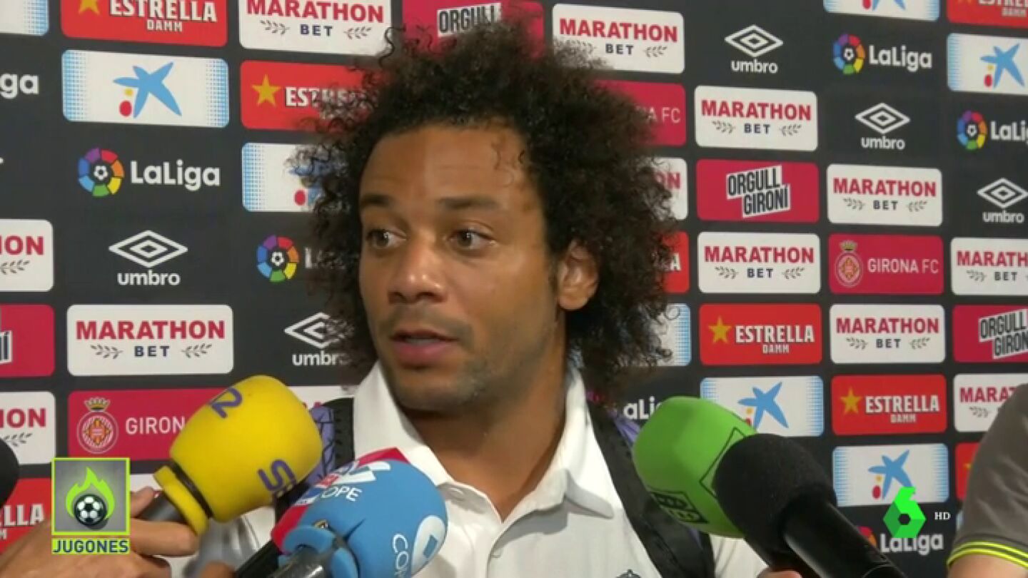 Marcelo: "Me ha sorprendido el cambio, no lo entiendo pero respeto la decisi&oacute;n del m&iacute;ster"
