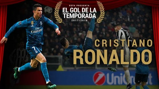 Cristiano Ronaldo gana el premio al gol de la temporada