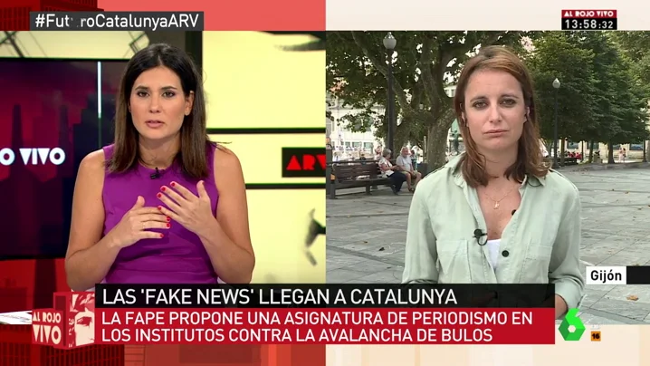 Andrea Levy, sobre la guerra de símbolos: "En Cataluña no hay proporcionalidad entre lo que sufrimos unos y lo que sufren otros"