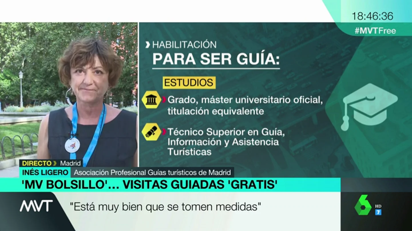 Habla una guía turística sobre la actividad de los free tour: "Nos duele que ellos estén en la calle y nosotros, que estamos habilitados, en casa" Habla una guía turística sobre la actividad de los free tour: "Nos duele que ellos estén en la calle y nosotros, que estamos habilitados, en casa"