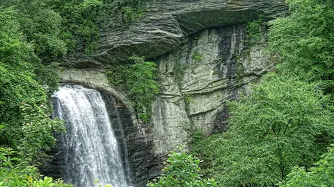 Pisgah National Forest, Carolina del Norte, Estados Unidos ¿Sabes dónde se rodaron las escenas de la exitosa trilogía Los Juegos del Hambre?