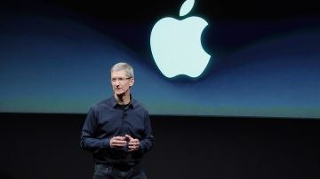 Tim Cook durante una Keynote