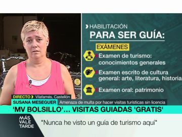 El testimonio de una guía 'free': "Yo hacía paseos por el pueblo y les explicaba anécdotas que me habían contado. No ganaba nada de dinero" El testimonio de una guía 'free': "Yo hacía paseos por el pueblo y les explicaba anécdotas que me habían contado. No ganaba nada de dinero"