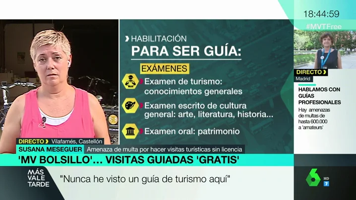 El testimonio de una guía 'free': "Yo hacía paseos por el pueblo y les explicaba anécdotas que me habían contado. No ganaba nada de dinero"