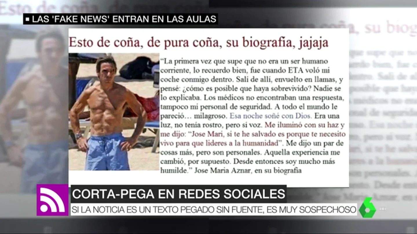 Implantar una asignatura de periodismo en las aulas: la petición de la FAPE para acabar con las fake news Implantar una asignatura de periodismo en las aulas: la petición de la FAPE para acabar con las fake news