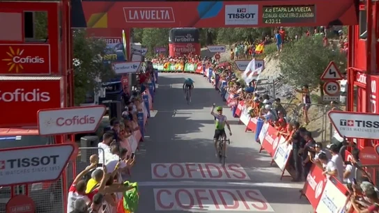 King logra la victoria en la cuarta etapa de la Vuelta King logra la victoria en la cuarta etapa de la Vuelta