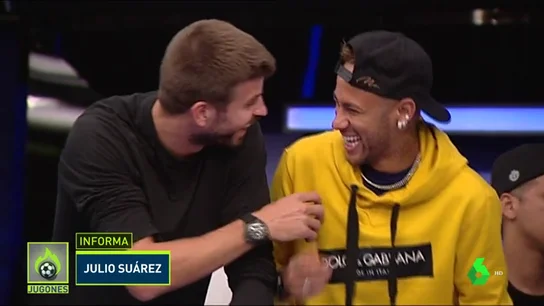 Neymar se rie del Real Madrid Neymar se rie del Real Madrid