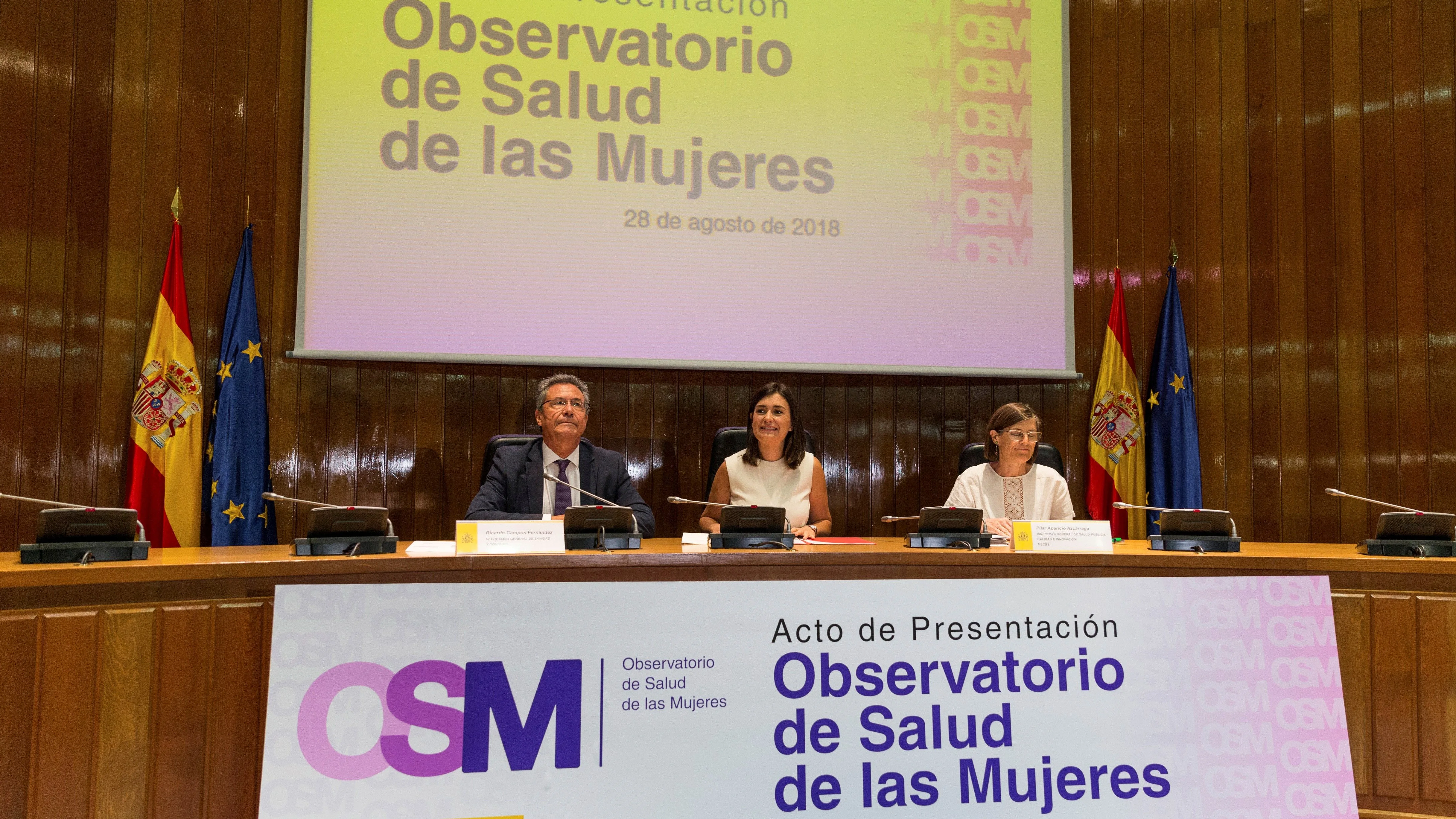 Presentación del Observatorio de Salud de las Mujeres