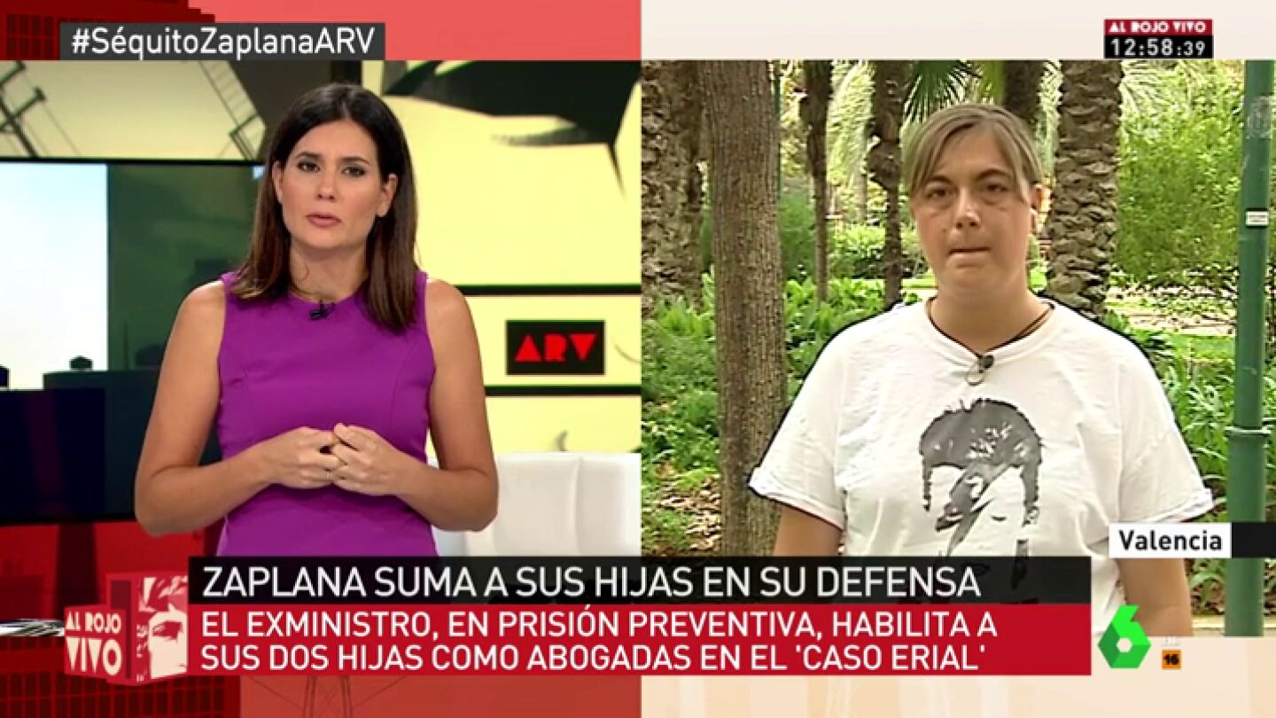 Loreto Ochando, sobre la decisi&oacute;n de Zaplana: "Hasta donde yo s&eacute;, no son grandes penalistas ninguna de las dos"