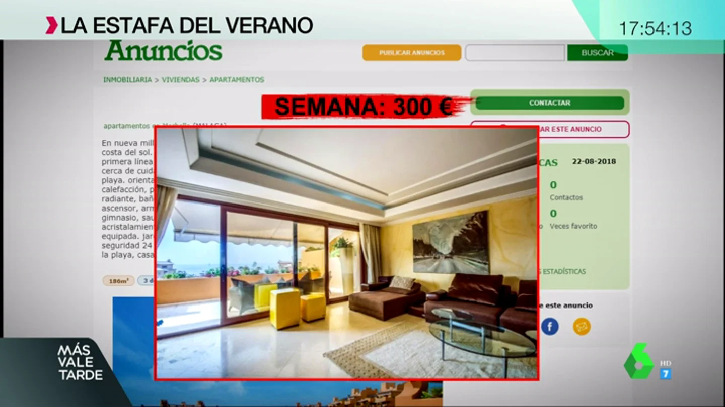 Pisos en portales de Internet con precios muy atractivos: repasamos las estafas vacacionales más comunes Pisos en portales de Internet con precios muy atractivos: repasamos las estafas vacacionales más comunes