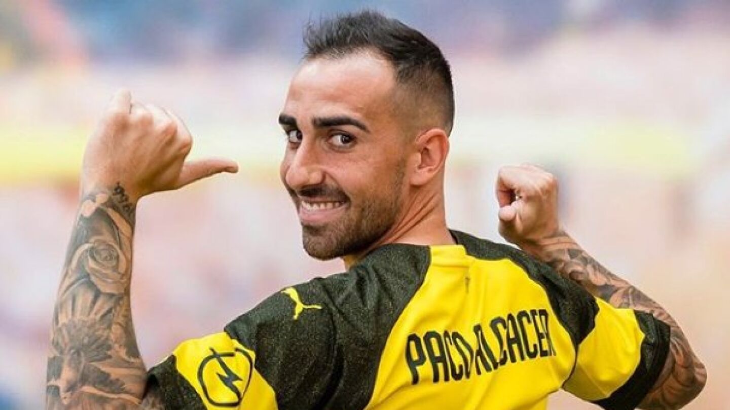Paco Alc&aacute;cer, nuevo jugador del Dortmund