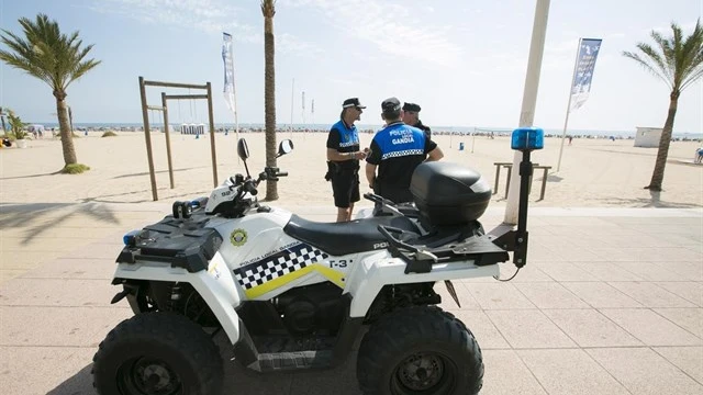 En la imagen la Policía Local de Valencia