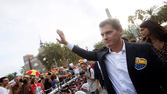 Albert Rivera en Barcelona Albert Rivera en Barcelona