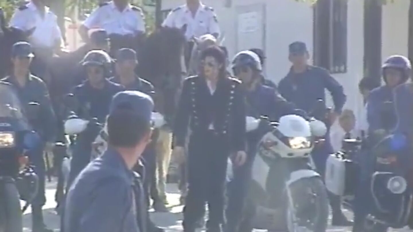Michael Jackson en Espa&ntilde;a