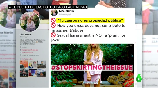 Tomar fotos por debajo de las faldas será delito sexual en Inglaterra y Gales Tomar fotos por debajo de las faldas será delito sexual en Inglaterra y Gales