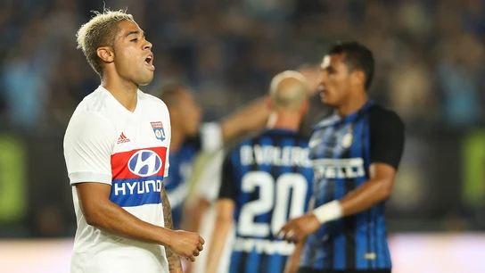Mariano Díaz, durante un partido con el Olympique de Lyon Mariano Díaz, durante un partido con el Olympique de Lyon