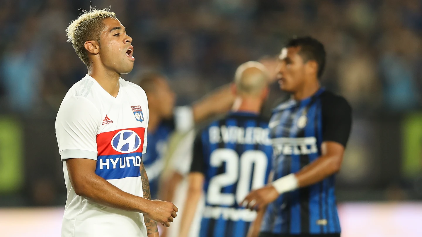 Mariano Díaz, durante un partido con el Olympique de Lyon Mariano Díaz, durante un partido con el Olympique de Lyon